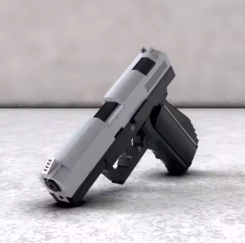 Walther P99 James Gunns Building Blocks Toys Bonds Movie Building Model Creative Gift for Military H