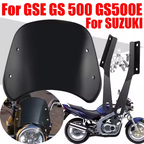 For Suzuki 500 GSE GS GS500 GS500E GS 500 E 500E Accessories Retro Windscreen Windshield Wind Screen