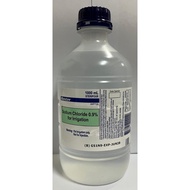 BAXTER SODIUM CHLORIDE 0.9% FOR IRRIGATION, 1000ml