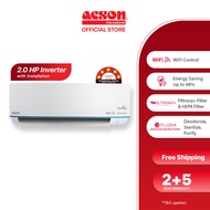 Acson AVORY Premium Inverter Air Conditioner (2.0HP) R32 A3WMY20APF – WiFi