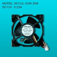 Refrigerator Fan Refrigerator Fan Large Air Volume 3612JL-04W-S56 12V 0.23 A 9cm