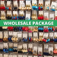 (20 Pairs ) Earring Tassels Vintage Bohemian indian Ethnic Fashion Jewellery Woman Subang Wanita Who