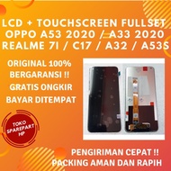Lcd Ori Hp Oppo A53 2020 Fullset Layar Lcd Touchscreen Original