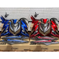 COVERSET Y15ZR V1 V2 HJM BLUE - BUS BLUE.MATTE GREY(P-MG) , HJM RED - RED.MATTE GREY(P-MG)