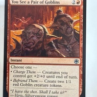 Adventures in the Forgotten Realms: You See a Pair of Goblins MTG Magic the gathering card game