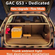 GAC GS3 EMZOOM Rear trunk lighting, interior ambient lighting, decorative modification accessories