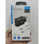 Vivan power C30C Quick charger data cable type-c to type-c 30W