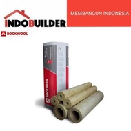 ROCKWOOL PIPA 3 INCH X TEBAL 25 MM X PANJANG 1 METER PER BATANG