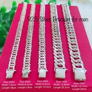 925 Silver Bangle for Men (Gelang tangan perak )Sesuai untuk lelaki