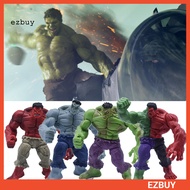 [EY] 4Pcs Hulk Figurine Realistic Collectible Long-lasting Marvel Avengers Hulk Action Figure Christmas Gift