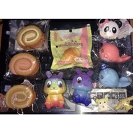 Squishy sales (aoyama tokyo, rare, mei cafe, ibloom, percy)