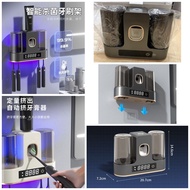 灰黑色 智能牙刷消毒器+自動擠牙膏