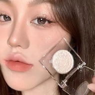 Monochromatic Eyeshadow Glitter Eyeshadow Waterproof Lasting Silk Plate Pearlescent Shimmer E6q8