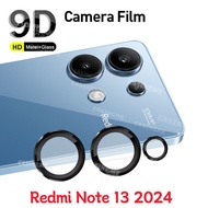 Redmi Note 13 Note13Pro 5G ตัวป้องกันเลนส์กล้องถ่ายรูปกล้องโลหะกล่องใส่แหวนสำหรับ Redmi Note 13 Note13 RedmiNote13 Pro 13Pro Plus + 4G 5G ตัวป้องกันกระจกเทมเปอร์จากกล้อง