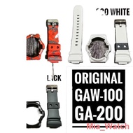 Casio G-Shock ❖♗■() ORIGINAL GA-200/201 GAW-100 CASIO G-SHOCK REPLACEMENT BEZEL AND BAND. RESIN QUAL