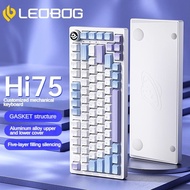 Ready stock2025 New LEOBOG Hi75 Hi75C CNC Alunum Mechanical Keyboard 75 with Gasket Structure Custoz