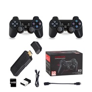 X2 GD10 Retro Electronic Gaming Stick 30000 เกม 64GB HD 4K Emuelec เกมคอนโซลไร้สายจําลอง WiFi 4G เกม