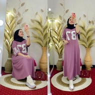 GAMIS WANITA 87 by NABIL KEKINIAN KAOS COMBED TERBARU 2024 VIRAL