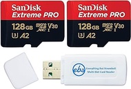 SanDisk 128GB Extreme Pro Micro SD Memory Card Works with GoPro Action Camera Hero 12 Black SDSQXCD-