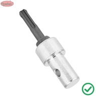 XUESHAN  Auger Drill Adapter, Round Shank For 1/2" SDS Plus Drill Garden Auger Power Drill Adapter, 