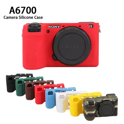 A6700 Soft Silicone Case Camera CoSony Camera Bag Protector for Sony Alpha 6700 a6700 Durable Waterp