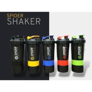 SPIDER SHAKER BOTTLE 600ML GYM BOTTLE