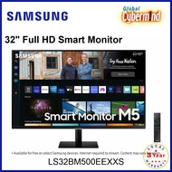 SAMSUNG S32BM500EE 32" Full HD Flat Monitor with Smart TV Experience LS32BM500EEXXS (Brought to you by Global Cybermind)