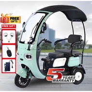 60V Scooter Electric Ebike Elektrik Skuter Tricycle 3 wheels electric scooter