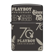 48717 Zippo Playboy 70th Anniversary ของแท้ (Empty Zippo Lighter without Fuel ไฟแช็กเปล่าไม่มีเชื้อเ