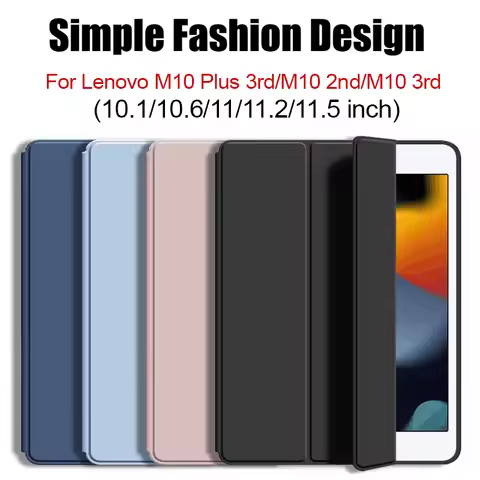 For Lenovo Tab M10 3rd Gen 10.1 Case TB-328FU TB-328XU 2022 Cover Magnetic Tri-Fold Stand Funda tab 