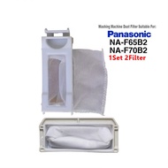 Panasonic 1set (47x103mm &amp; 35x90mm) NA-F65B2 NA-F70B2 Washing Machine Dust Filter/Penapis Habuk Mesin Basuh /洗衣机滤尘网