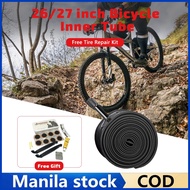 【Free Repair Kit】Bike Inner Tube 26/27.5 inch For MTB Road Bike Tyre Butyl Rubber Bicycle Tube Tires