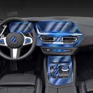 For BMW G29 Z4 25i M40i 2019-20 Car Interior Center console Transparent TPU Protective film Anti-scr