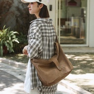 Casual Canvas Postman Commuter Lightweight Tote Bag Female New Style College Student Bag Outing Larg