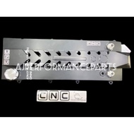 TOYOTA 2JZ-GE NON VVTI CNC INNOVATIONS SINGLE PIECE BILLET ENGINE VALVE COVER SET ANODIZED BLACK