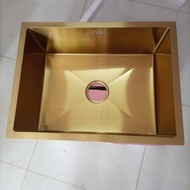 kitchen sink gold undermount 6045/ sink 6045 gold