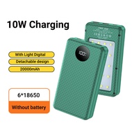 6*18650 Power Bank Battery Box 18650 Battery Cases 18650 Battery Holder 10W Fast Useful Accessories 