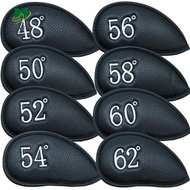 ALANFY Golf Iron Headcover Iron pole cover Magic Tape Golf Putter Accessories Durable 8Pcs Golf Trai