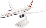 herpa Snap-Fit Boeing 787-9 British Airways Dreamliner 1:200 Scale Miniature Collectible Model with