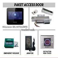 BEST SELLER Hikvision DS-K1A340X Face Fingerprint Access Control Access Door Package