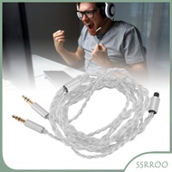 ssrroo Zopsc Upgrade Sound Cable Dual 3.5mm to 2.5mm 4.4mm Transparent Compatible with Ananda MDR Z7