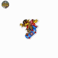 Monster skateboard sticker logo sport skate sticker