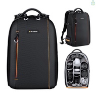 K&amp;F CONCEPT Camera Backpack Waterproof Camera Bag 18L Large Capacity Camera Case with 15.6 Inch Laptop Compartment Tripod Holder for Women Men Photographer[19][New Arrival]