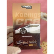 [Ready Stock Orphan] Item No. 104.Tarmac Works 1: 64 Koenigsegg CC850 Koenigseggg White with Card, E