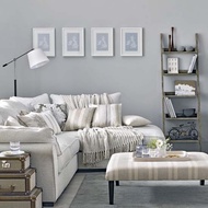 SINAR JOTUN 9915 OXFORD RIVER 5 LITER MAJESTIC TRUE BEAUTY SHEEN INTERIOR WASHABLE PAINT / CAT DINDI