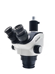 Vanguard Project—AmScope 7X-50X Simul-Focal Trinocular Continuous Zoom Stereo Microscope Head