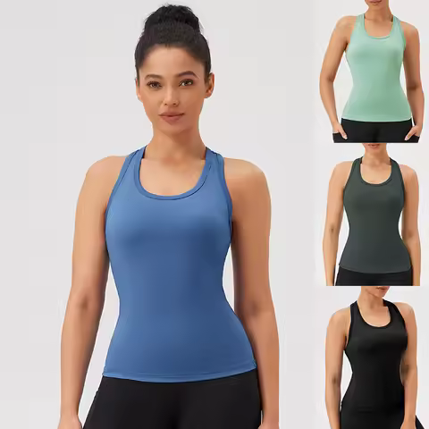 Yoga Vest Women Gym Sleeveless Sport Shirt Fitness Training Sportswear Vest Outdoor Running Sport Ta