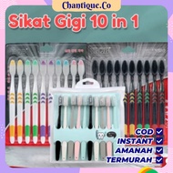 10 in 1 Toothbrush Adult Toothbrush Soft Bristle Toothbrush Soft Bristle Toothbrush Imported Toothbr