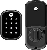 Yale Security Assure Lock SL - Key-Free Touchscreen Door Lock in Black Suede
