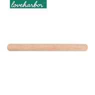 LoveHarbor (LH0124) Real Wood Dough Kneading Stick 29x2.6 cm. Jade Online